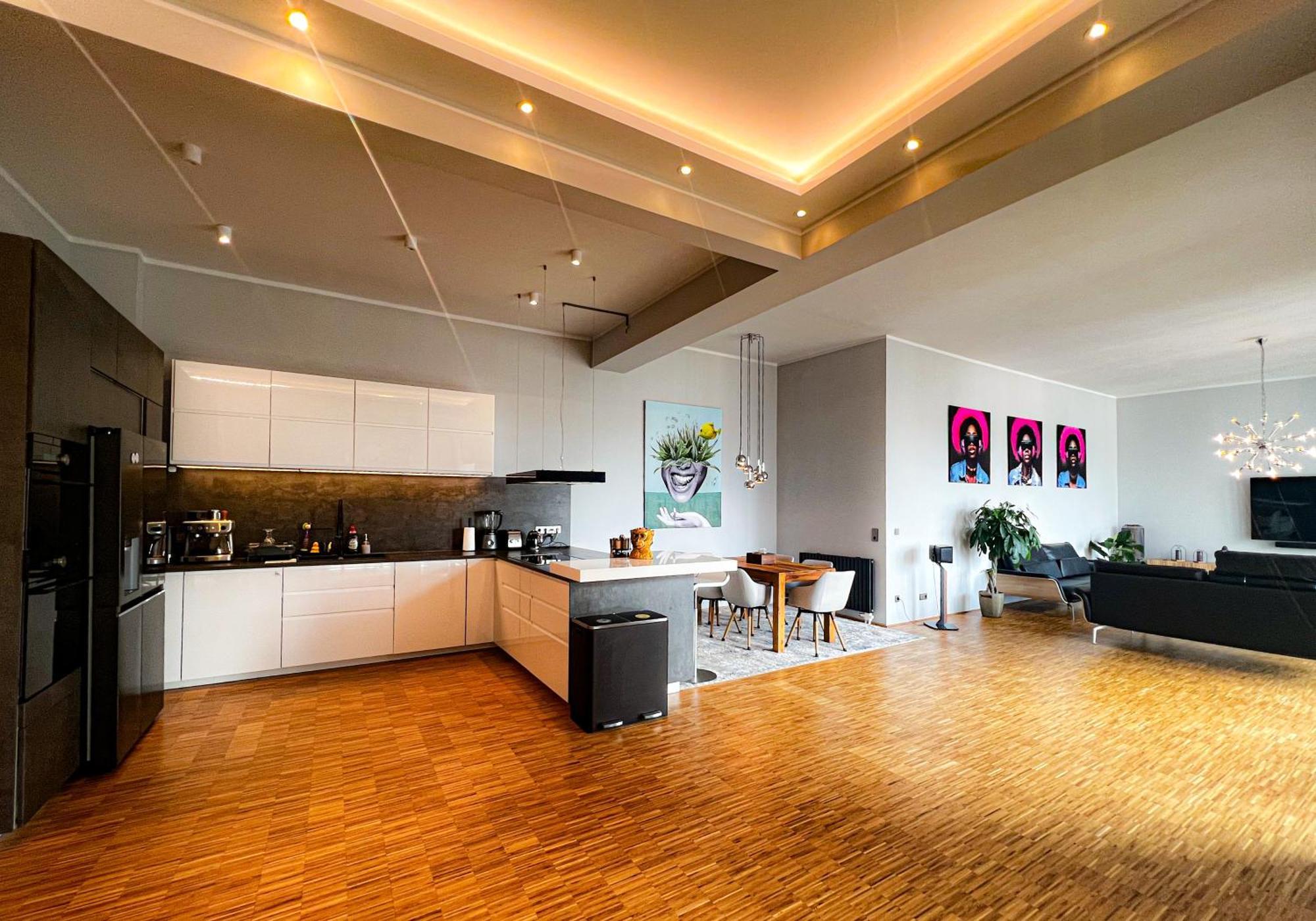 Appartement Luxurious, Huge Designer Loft, Kreuzberg *